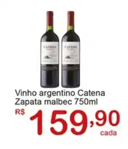 Giga Atacado Vinho argentino Catena Zapata malbec oferta