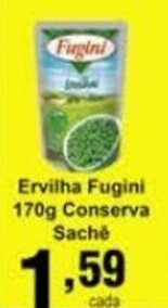 Rossi Supermercado Ervilha Fugini 170g conserva sache oferta