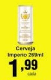 Rossi Supermercado Cerveja Imperio 269ml oferta