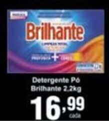Rossi Supermercado Detergente Po Brilhante 2.2kg oferta