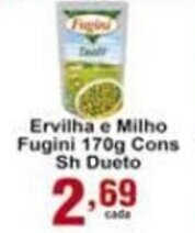 Rossi Supermercado Ervilha e Milho Fugini 170g Cons Sh Dueto oferta