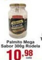 Palmito Mega Sabor 300g Rodela
