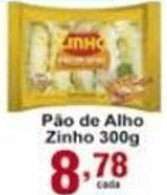 Rossi Supermercado Pao de Alho Zinho 300g oferta