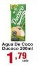 Rossi Supermercado Agua de Coco Ducoco 200ml oferta