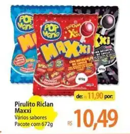 Atacadão Pirulito Riclan Maxxi oferta