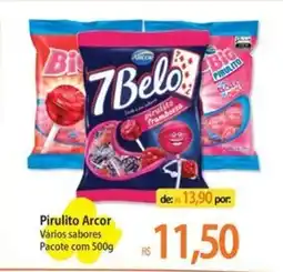 Atacadão Pirulito Arcor oferta