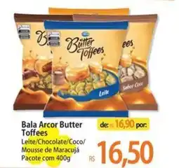 Atacadão Bala Arcor Butter Toffees oferta