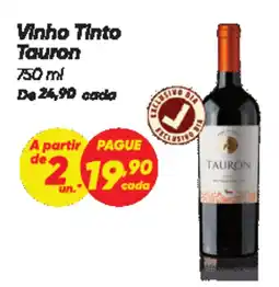 Dia Vinho Tinto Tauron oferta