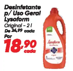Dia Desinfetante p/ Uso Geral Lysoform Original oferta