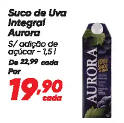 Dia Suco de Uva Integral Aurora oferta