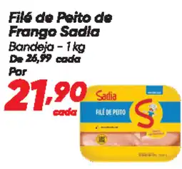 Dia Filé de Peito de Frango Sadia Bandeja oferta