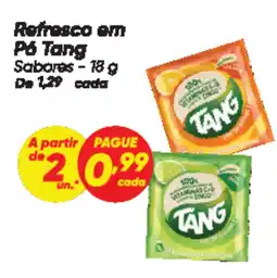 Dia Refresco em Pó Tang Sabores oferta