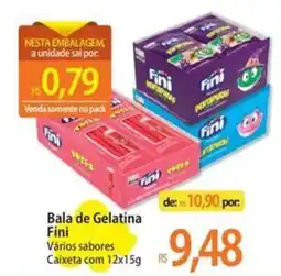 Atacadão Bala de Gelatina Fini oferta