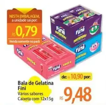 Atacadão Bala de Gelatina Fini oferta