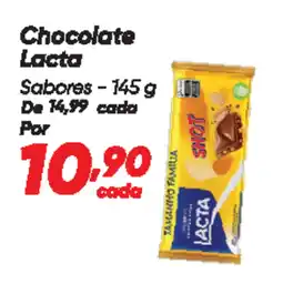 Dia Chocolate Lacta oferta