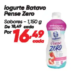Dia logurte Batavo Pense Zero oferta