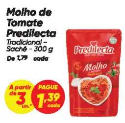 Dia Molho de Tomate Predilecta oferta