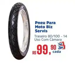 Supermercados Mateus Pneu Para Moto Biz Servis oferta