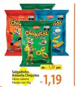 Atacadão Salgadinho Amavita Chiquitos oferta