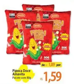 Atacadão Pipoca Doce Amavita Pacote oferta