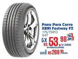 Supermercados Mateus Pneu Para Carro XBRI Fastway F2 175/75R13 84T oferta