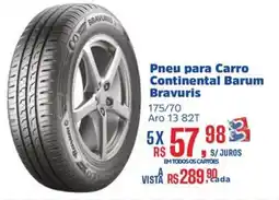 Supermercados Mateus Pneu para Carro Continental Barum Bravuris oferta
