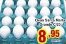 Rossi Supermercado Ovos Santa Marta Grande c/20un. oferta