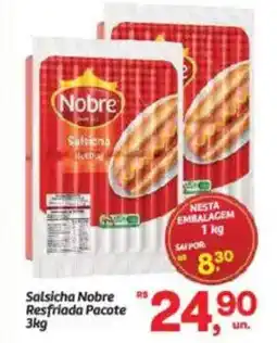 Fort Atacadista Salsicha Nobre Resfriada Pacote oferta