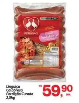Fort Atacadista Linguiça Calabresa Perdigão Curada oferta