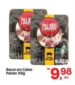 Fort Atacadista Bacon em Cubos Palato oferta