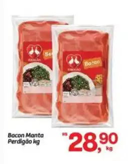 Fort Atacadista Bacon Manta Perdigão oferta