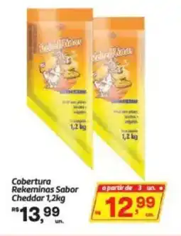Fort Atacadista Cobertura Rekeminas Sabor Cheddar oferta
