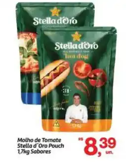 Fort Atacadista Molho de Tomate Stella d'Oro Pouch Sabores oferta