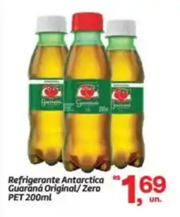 Fort Atacadista Refrigerante Antarctica Guaraná Original/Zero PET oferta