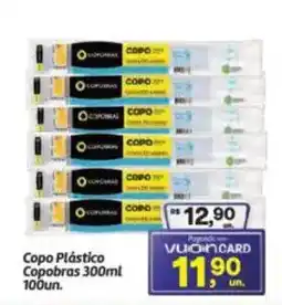 Fort Atacadista Copo Plástico Copobras 100un. oferta