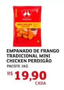 Assaí Atacadista Empanado de frango tradicional mini chicken perdigão oferta
