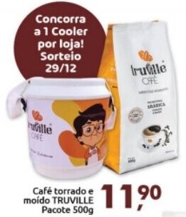 Supermercados Nori Cafe Torrado e moido Truville pacote 500g oferta