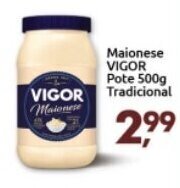 Supermercados Nori Maionese Vigor pote 500g Tradicional oferta