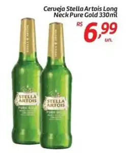 Comper Cerveja Stella Artois Long Neck Pure Gold oferta