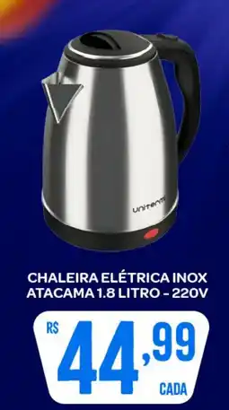 Atacadão Dia a Dia Chaleira elétrica inox atacama 220v oferta