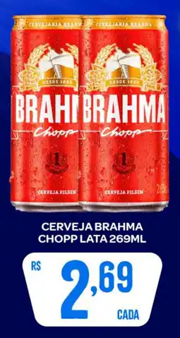 Atacadão Dia a Dia Cerveja brahma chopp lata oferta