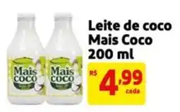Mercado Extra Leite de coco Mais Coco oferta