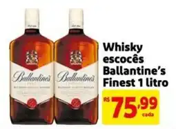 Mercado Extra Whisky escocês Ballantine's Finest oferta
