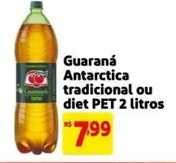 Mercado Extra Guaraná Antarctica tradicional ou diet PET oferta