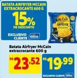 Mercado Extra Batata Airfryer McCain extracrocante oferta