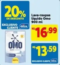 Mercado Extra Lava-roupas Líquido Omo oferta