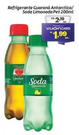 Comper Refrigerante Guaraná Antarctica/ Soda Limonada Pet oferta