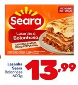 Barracão Supermercado Lasanha Seara Bolonhesa oferta