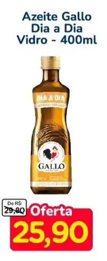 Nagumo Azeite Gallo Dia a Dia Vidro oferta