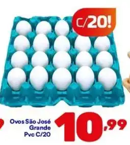 Barracão Supermercado Ovos São José Grande Pvc oferta